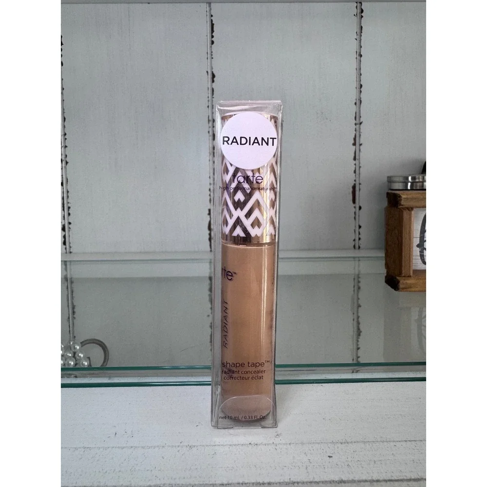 Tarte Shape Tape Radiant Concealer 36S Medium-Tan Sand 10ml 0.33oz NIB